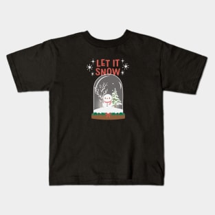 Let it snow Kids T-Shirt